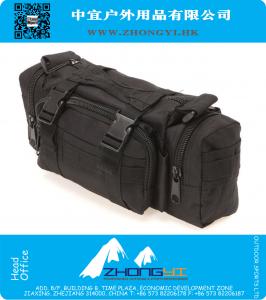 3 P Toile Molle Utilitaire Sport Randonnée Militaire Duffle Tactique Taille Sac Sac À Dos