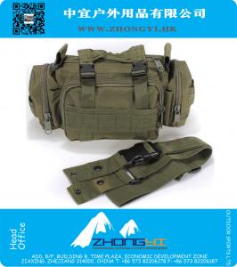 3 P Toile Molle Utilitaire Sport Randonnée Militaire Duffle Tactique Taille Sac Sac À Dos