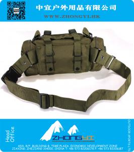 3 P Toile Molle Utilitaire Sport Randonnée Militaire Duffle Tactique Taille Sac Sac À Dos