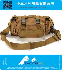 3 P Toile Molle Utilitaire Sport Randonnée Militaire Duffle Tactique Taille Sac Sac À Dos
