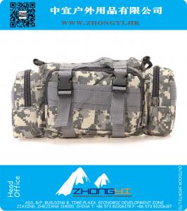 3 P Toile Molle Utilitaire Sport Randonnée Militaire Duffle Tactique Taille Sac Sac À Dos