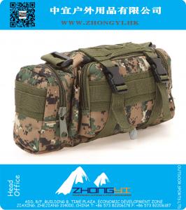 3 P Toile Molle Utilitaire Sport Randonnée Militaire Duffle Tactique Taille Sac Sac À Dos