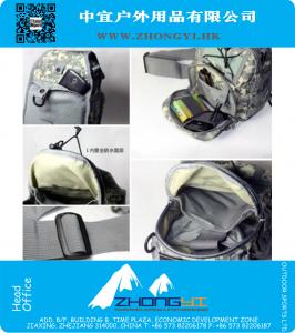 Tactical Outdoor Camouflage Chest Pack Sport Singolo Spalla Uomo Crossbody Esercito Attrezzature eccedenti
