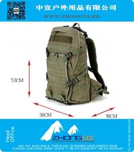 Mens Tactische Rugzak Outdoor Klimmen Camping Wandelen Rugzak Molle Solide Nylon Sport reistassen Militaire Leger Mochila