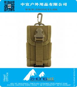 Outdoor Tactische Mobiele Telefoon Canvas Oxford Loop Riem GSM Opvouwbare zakken Pouch Militaire uitrusting tas