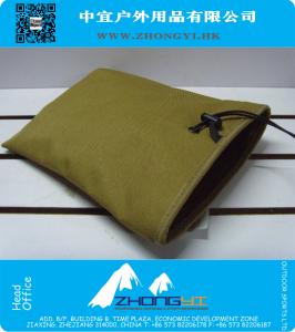 Grote Capaciteit Militaire Tactische Airsoft Paintball Jacht Opvouwbare Mag Recovery Dump Pouch W / Molle Belt Loop