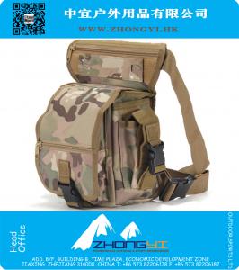 Nieuwe Modieuze Militaire Taille Pack Wapens Tactiek Outdoor Sport Rit Beenzak Speciale Waterdichte Drop Utility Dij Pouch