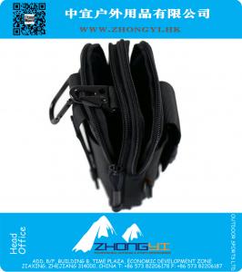 Outdoor Tactische Molle Taille Pack Tassen Sport Casual Pouch Portemonnee Telefoon Case voor Iphone 6 Plus Samsung Note 2 3 4