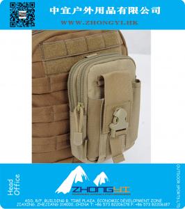 Outdoor Tactische Molle Taille Pack Tassen Sport Casual Pouch Portemonnee Telefoon Case voor Iphone 6 Plus Samsung Note 2 3 4
