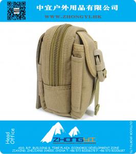 Molle Tactical Military Heuptas Multifunctioneel Waterproof Wandelen Running Outdoor Heuptas Casual etui Mobiel Heuptasje