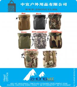 Nieuwe grote capaciteit Taille Molle Militaire tactische Airsoft Paintball Jacht vouwen Mag Recovery Dump Pouch