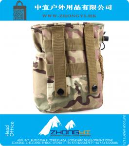 Nieuwe grote capaciteit Taille Molle Militaire tactische Airsoft Paintball Jacht vouwen Mag Recovery Dump Pouch