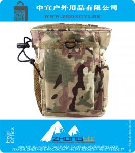 Nieuwe grote capaciteit Taille Molle Militaire tactische Airsoft Paintball Jacht vouwen Mag Recovery Dump Pouch