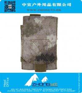 Bolsa táctica militar de nylon del bolso del teléfono móvil de Molle con el cierre de Velcro para las actividades al aire libre