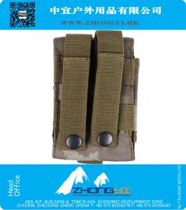 Bolsa táctica militar de nylon del bolso del teléfono móvil de Molle con el cierre de Velcro para las actividades al aire libre