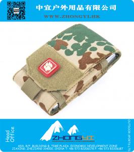 Outdoor Tactical Army Thunder 1000D Nylon Waterdichte Molle Mobiele Telefoon Taille Verpakking Bag Militaire GSM Pouch Case