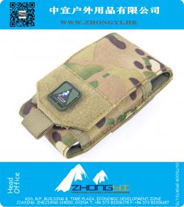 Outdoor Tactical Army Thunder 1000D Nylon Waterdichte Molle Mobiele Telefoon Taille Verpakking Bag Militaire GSM Pouch Case
