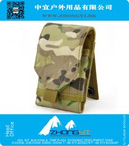 Nylon Militaire Tactische Molle Army Telefoon Pouch Accessoire Bag Case voor iPhone 6/6 Plus / 5S 4S Samsung Galaxy