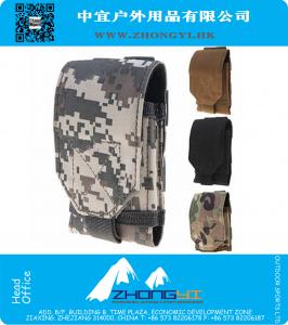 Nylon Militaire Tactische Molle Army Telefoon Pouch Accessoire Bag Case voor iPhone 6/6 Plus / 5S 4S Samsung Galaxy
