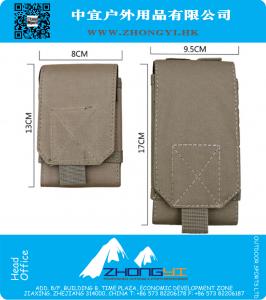 Nylon Militaire Tactische Molle Army Telefoon Pouch Accessoire Bag Case voor iPhone 6/6 Plus / 5S 4S Samsung Galaxy