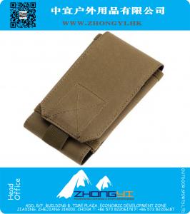 Militaire Molle mobiele telefoon tas Outdoor leger haak lus riem Pouch mobiele telefoon beschermhoes voor iPhone 6 Plus Samsung Galaxy S5
