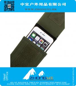 Militaire Molle mobiele telefoon tas Outdoor leger haak lus riem Pouch mobiele telefoon beschermhoes voor iPhone 6 Plus Samsung Galaxy S5
