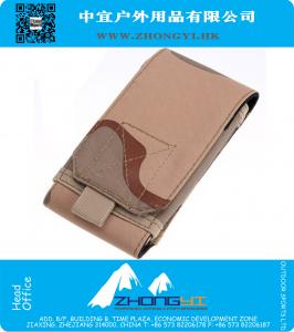 Militaire Molle mobiele telefoon tas Outdoor leger haak lus riem Pouch mobiele telefoon beschermhoes voor iPhone 6 Plus Samsung Galaxy S5