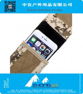 Militaire Molle mobiele telefoon tas Outdoor leger haak lus riem Pouch mobiele telefoon beschermhoes voor iPhone 6 Plus Samsung Galaxy S5