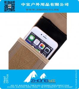 Militaire Molle mobiele telefoon tas Outdoor leger haak lus riem Pouch mobiele telefoon beschermhoes voor iPhone 6 Plus Samsung Galaxy S5