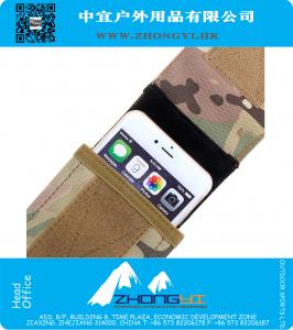 Militaire Molle mobiele telefoon tas Outdoor leger haak lus riem Pouch mobiele telefoon beschermhoes voor iPhone 6 Plus Samsung Galaxy S5