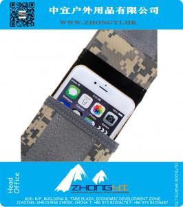 Militaire Molle mobiele telefoon tas Outdoor leger haak lus riem Pouch mobiele telefoon beschermhoes voor iPhone 6 Plus Samsung Galaxy S5