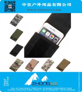 Militaire Molle mobiele telefoon tas Outdoor leger haak lus riem Pouch mobiele telefoon beschermhoes voor iPhone 6 Plus Samsung Galaxy S5