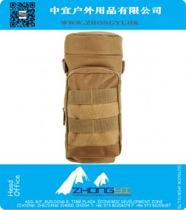 Mens Molle System Outdoor Army Fans Tactische Militaire Tas Ronde Ketel Tas voor Sport Camping Wandelen Reizen