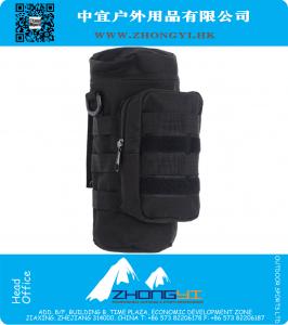 Mens Molle System Outdoor Army Fans Tactische Militaire Tas Ronde Ketel Tas voor Sport Camping Wandelen Reizen
