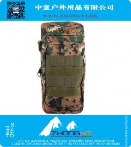 Mens Molle System Outdoor Army Fans Tactische Militaire Tas Ronde Ketel Tas voor Sport Camping Wandelen Reizen