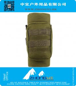 Mens Molle System Outdoor Army Fans Tactische Militaire Tas Ronde Ketel Tas voor Sport Camping Wandelen Reizen