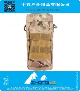 Mens Molle System Outdoor Army Fans Tactische Militaire Tas Ronde Ketel Tas voor Sport Camping Wandelen Reizen
