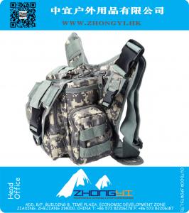 Militaire Waterdichte Reistassen Outdoor Sport Tactische Schouderriem Tas Nylon Camera Cross Body Rugzak Heuptas Pouch