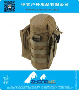 Militaire MOLLE Tactische Reizen Waterfles Ketel Pouch Leger Draagtas Mannen Vrouwen Wandelen Fiets Caping Buitensporten Tas