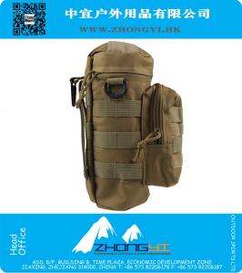 Militaire MOLLE Tactische Reizen Waterfles Ketel Pouch Leger Draagtas Mannen Vrouwen Wandelen Fiets Caping Buitensporten Tas