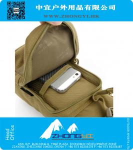 Molle Tactical Military Shoulder Strap Bag Bottle Pouch Travel Rugzakken Army Sport Nylon Waterproof Sling Single Chest Pack Bag