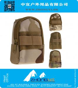 Outdoor Mini Militaire Tactische Molle Utility Diversen Taille Pouch Riem Mobiele Telefoon Tas