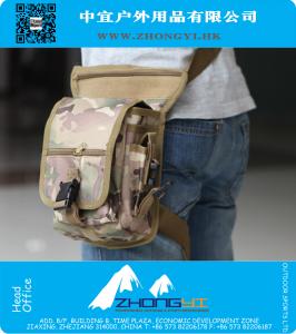 Militaire Tactische Taille Verpakking Outdoor Sport Drop Beenzak Motorfiets Bike Fietsen Dij Pouch Taille Riem
