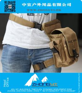 Militaire Tactische Taille Verpakking Outdoor Sport Drop Beenzak Motorfiets Bike Fietsen Dij Pouch Taille Riem