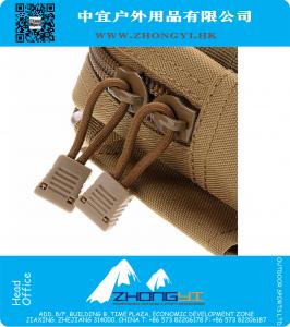 Tactische Molle Heuptasje Utility Militaire Riem Heuptas Reizen Leger Telefoon Pouch voor Wandelen Running Buitensporten
