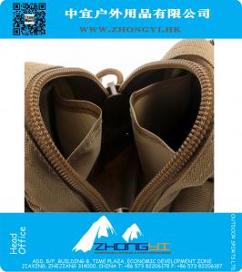 Tactische Molle Heuptasje Utility Militaire Riem Heuptas Reizen Leger Telefoon Pouch voor Wandelen Running Buitensporten