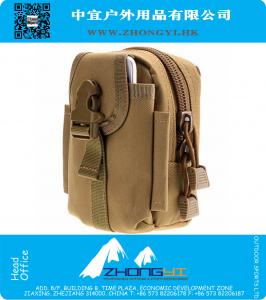 Tactische Molle Heuptasje Utility Militaire Riem Heuptas Reizen Leger Telefoon Pouch voor Wandelen Running Buitensporten