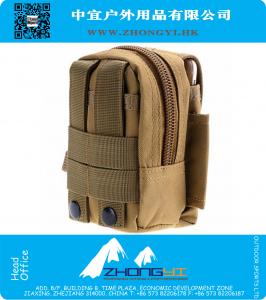 Tactische Molle Heuptasje Utility Militaire Riem Heuptas Reizen Leger Telefoon Pouch voor Wandelen Running Buitensporten