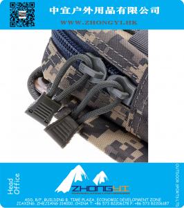 Tactische Molle Heuptasje Utility Militaire Riem Heuptas Reizen Leger Telefoon Pouch voor Wandelen Running Buitensporten