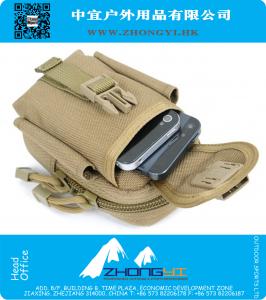 Molle Tactical Military Heuptas Multifunctioneel Waterproof Wandelen Running Outdoor Heuptas Casual etui Mobiel Heuptasje